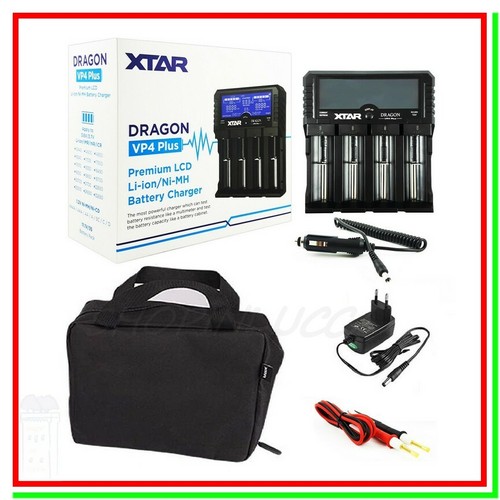Caricabatterie xtar dragon vp4 - caricabatterie,
