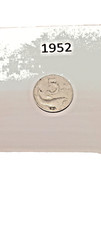 Moneta 5 lire del 1952 delfino