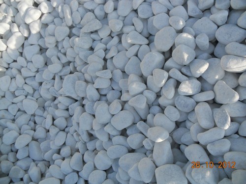 Ciottoli bianchi marmo carrara - marmo,