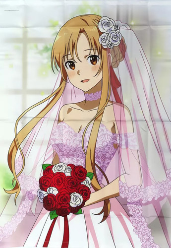 Arazzo abito sposa anime - arazzo,