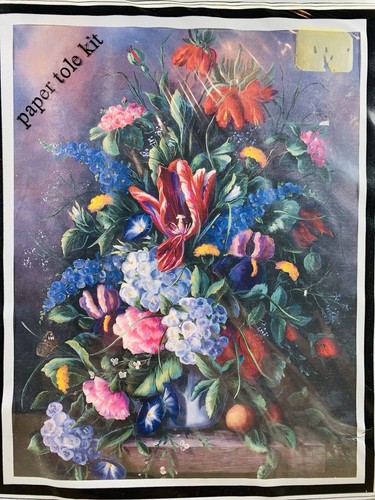 Flower bouquet painting paper - flower,