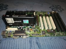 Mainboard OPBX4 slot 1 ( Asus P2B ) Intel Pentium 2 Agp PCI ISA Retro Vintage
