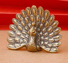 Statuina uccellino pavone