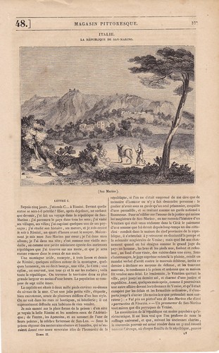 San marino litografia da - marino,
