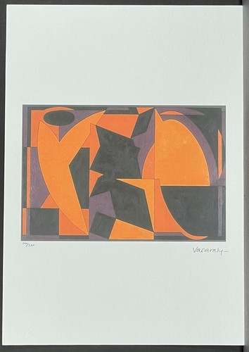 Victor vasarely senza - senza, titolo