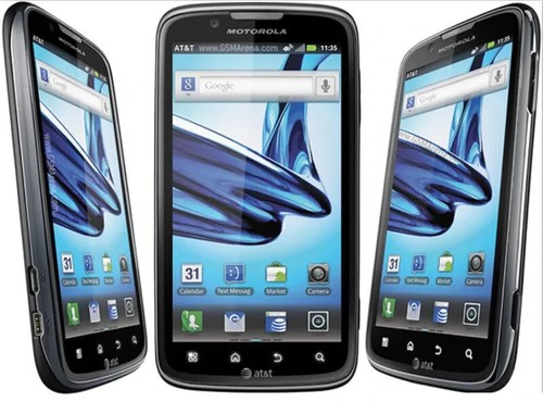 Telefono nero motorola atrix - nero,