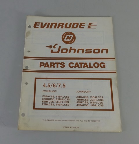 Catalogo parti omc johnson - catalogo,
