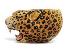 Ghepardo ceramica italiana