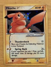 Pikachu Gold Star 104/110