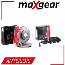 Kit dischi freno + Pastiglie Ant Maxgear per AIXAM A.751 A.741 A.721 500 tq4