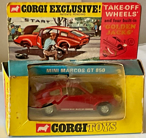 Corgi 341 mini marcos 850gt - 341.,