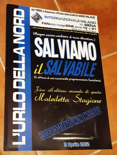 Urlo della nord rivista - l'urlo,