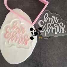 Mr & Mrs matrimonio Stampo