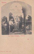 CARTOLINA *52 BUSSANA IMPERIA LIGURIA "LA SAGRA FAMIGLIA" GAIDANO NON VIAGGIATA