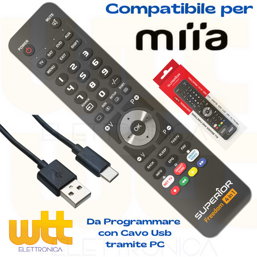 Telecomando universale per - telecomando,