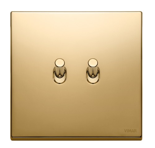 Interruttore levetta doppia - a,