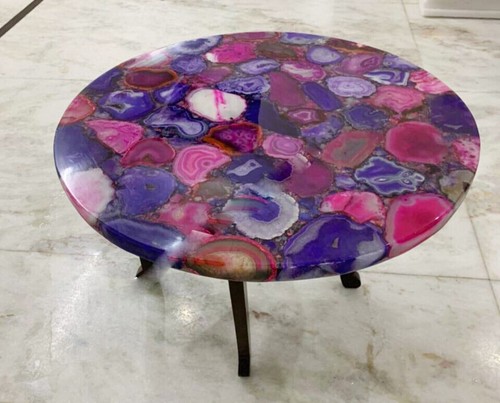 Tavolino rotondo pietra - tavolino, di