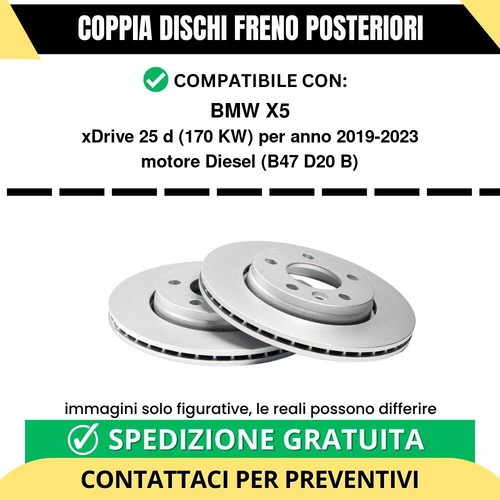 Coppia dischi freno posteriori - freno,