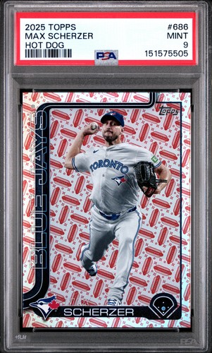 2025 topps hot dog - topps, max