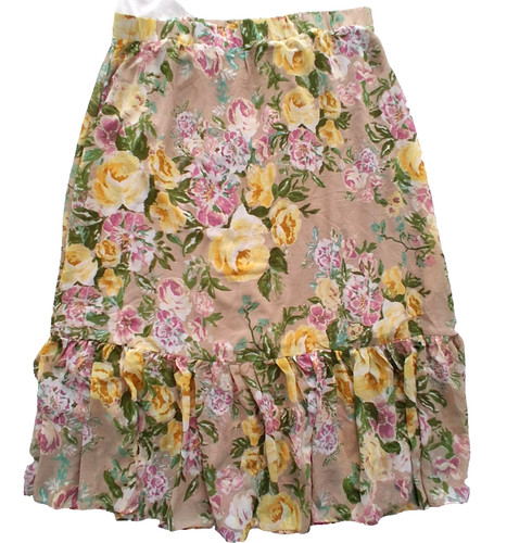 Maxi gonna strati chiffon - a, in