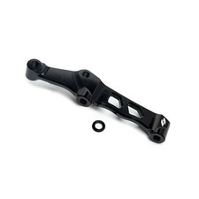 Attacco pinza radiale ant da 108mm disco singolo nero 00-up harley davidson con 