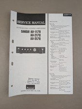 Sansui AU-117II/217II/317II