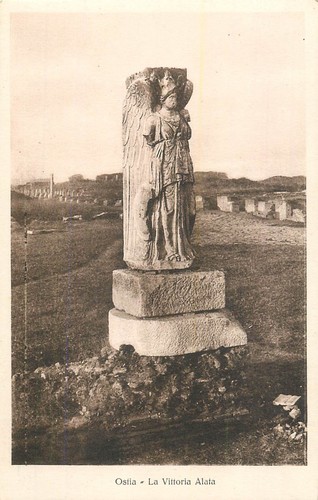 Italy ostia monument sculpture - ostia,