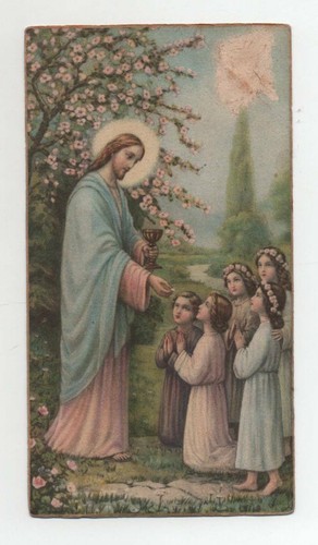Antico santino immagine - antico, sacra