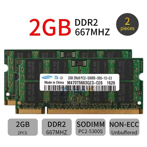 4go 2go pc2 5300 - 2, pc2-5300
