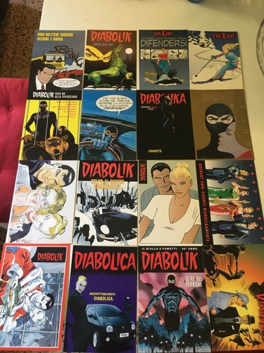 800 cartoline diabolik - cartoline, 50