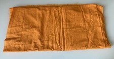 TESSUTO LEGGERO COLORE ARANCIO VINTAGE MISURA 530X138 cm CIRCA