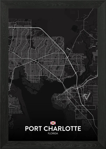 Port charlotte poster arte - fl,