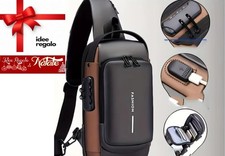 ZAINO A TRACOLLA DA UOMO  CON