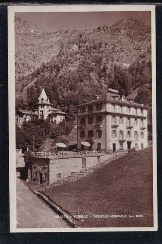 Cartolina valsesia fobello - valsesia,
