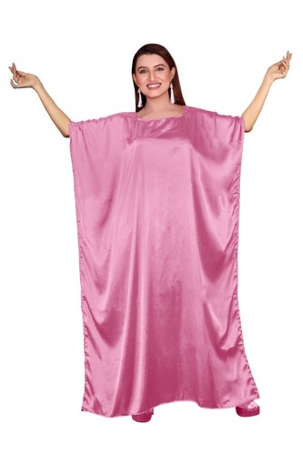 Plain kaftan maxi dress