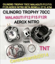 CILINDRO TROPHY 70CC MALAGUTI F12 LC F15 F12R AEROX NITRO BETA BENELLI 2T D. 47M
