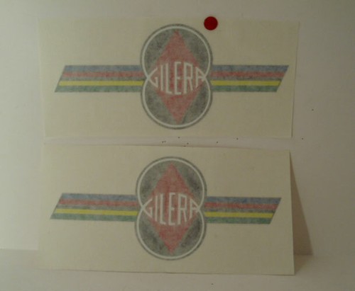 Gilera 124 adesivi stickers - adesivi,