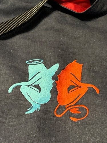 Nuovo denim tote foderato - dk,