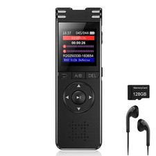 Mini dittafono digitale 128 GB