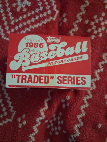 Set sigillato 1986 topps - set,