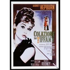 locandina COLAZIONE DA TIFFANY audrey hepburn martin balsam rooney cinema CAT5