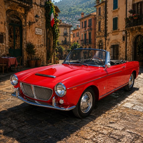 Poster arte parete fiat 1200 - arte,