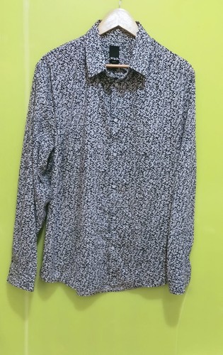 Camicia uomo fantasia micro