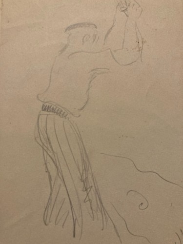 Disegno boscaiolo jean - boscaiolo,