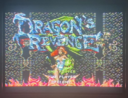 Dragon revenge per sega mega - dragon's,