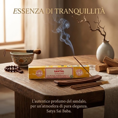 Incenso satya sandalo - incenso,