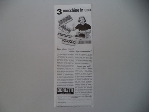 Advertising pubblicità 1957 - advertising,