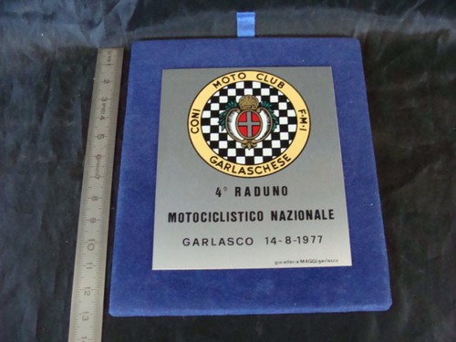 Targa moto club garlasco - targa, 4°