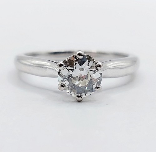 Anello solitario vintage - , oro