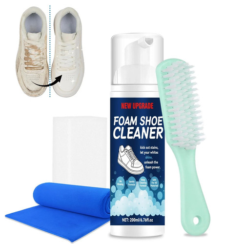 Schiuma pulitore scarpe - pulitore, scarpe,200ml